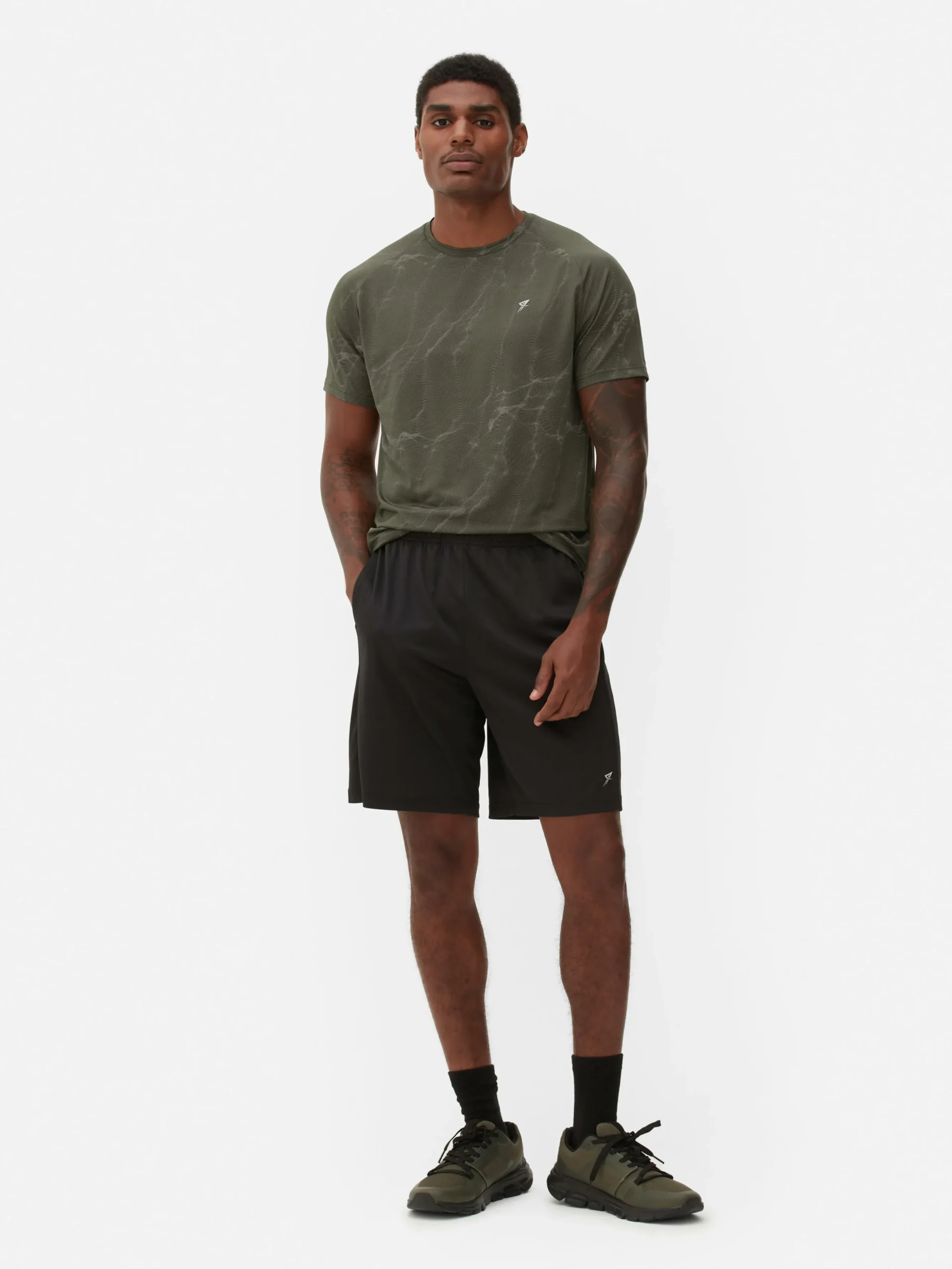 Pantalones Cortos De Malla Para El Gimnasio