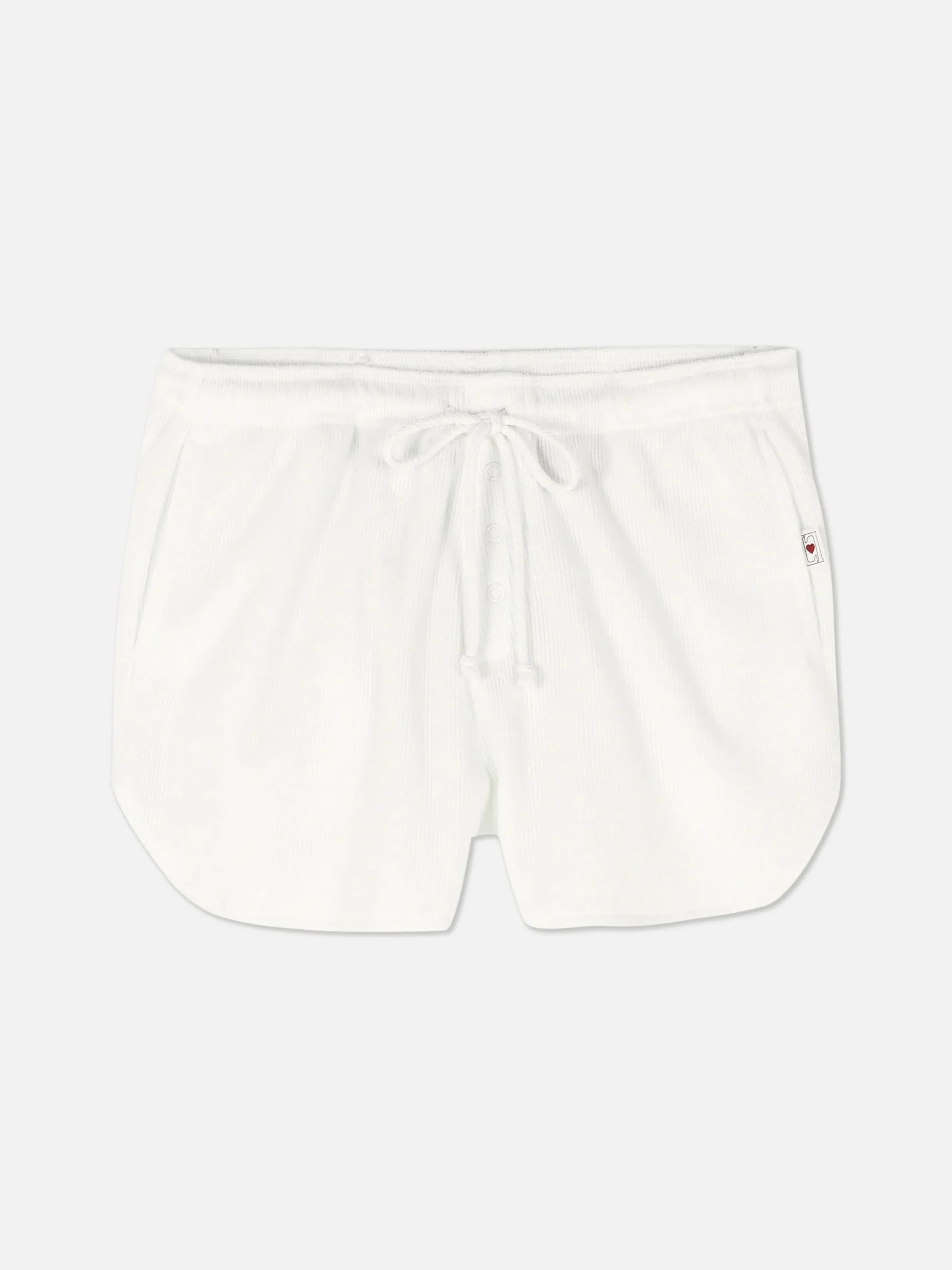 Pantalones Cortos De Pijama De Textura Microgofrada