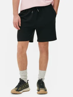 Pantalones Cortos De Punto Con Cordón De Ajuste