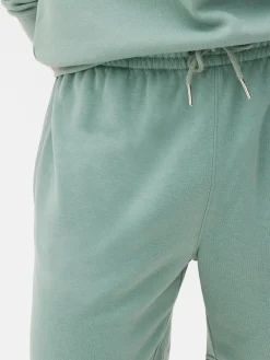 Pantalones Cortos De Punto Con Cordón De Ajuste