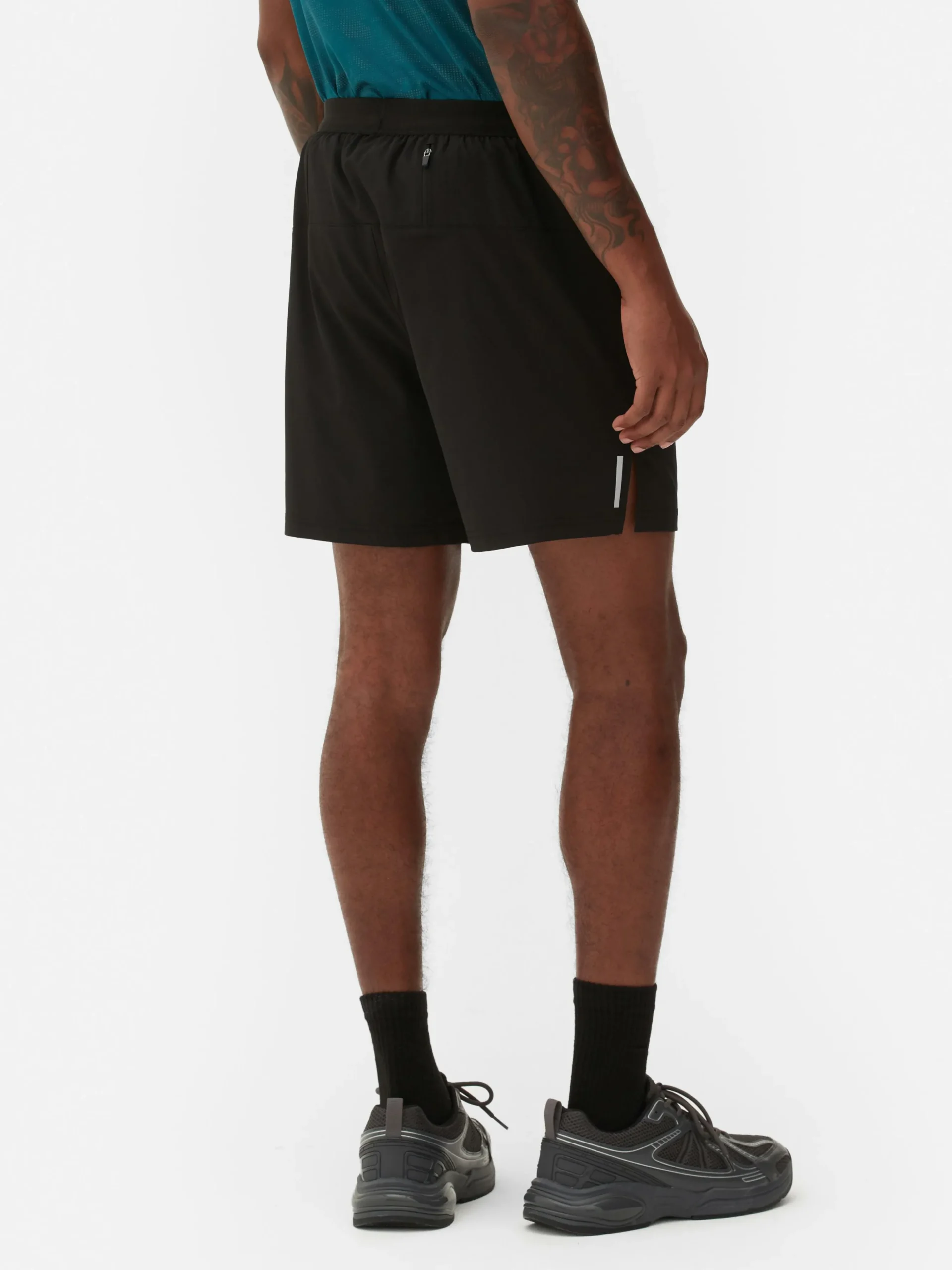 Pantalones Cortos De Running Con Cinturilla Elástica