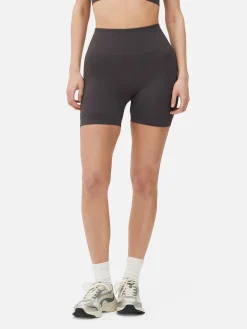 Pantalones Cortos De Talle Alto Sin Costuras