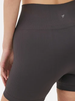 Pantalones Cortos De Talle Alto Sin Costuras