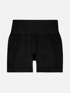 Pantalones Cortos De Talle Alto Sin Costuras