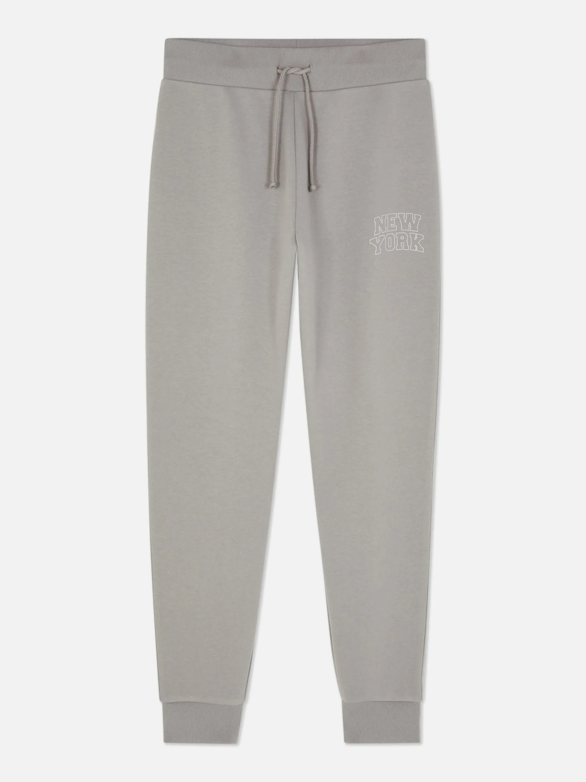 Pantalones De Chándal Pitillo Con Estampado Gráfico
