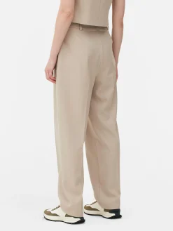 Pantalones De Vestir De Pernera Recta Para Combinar
