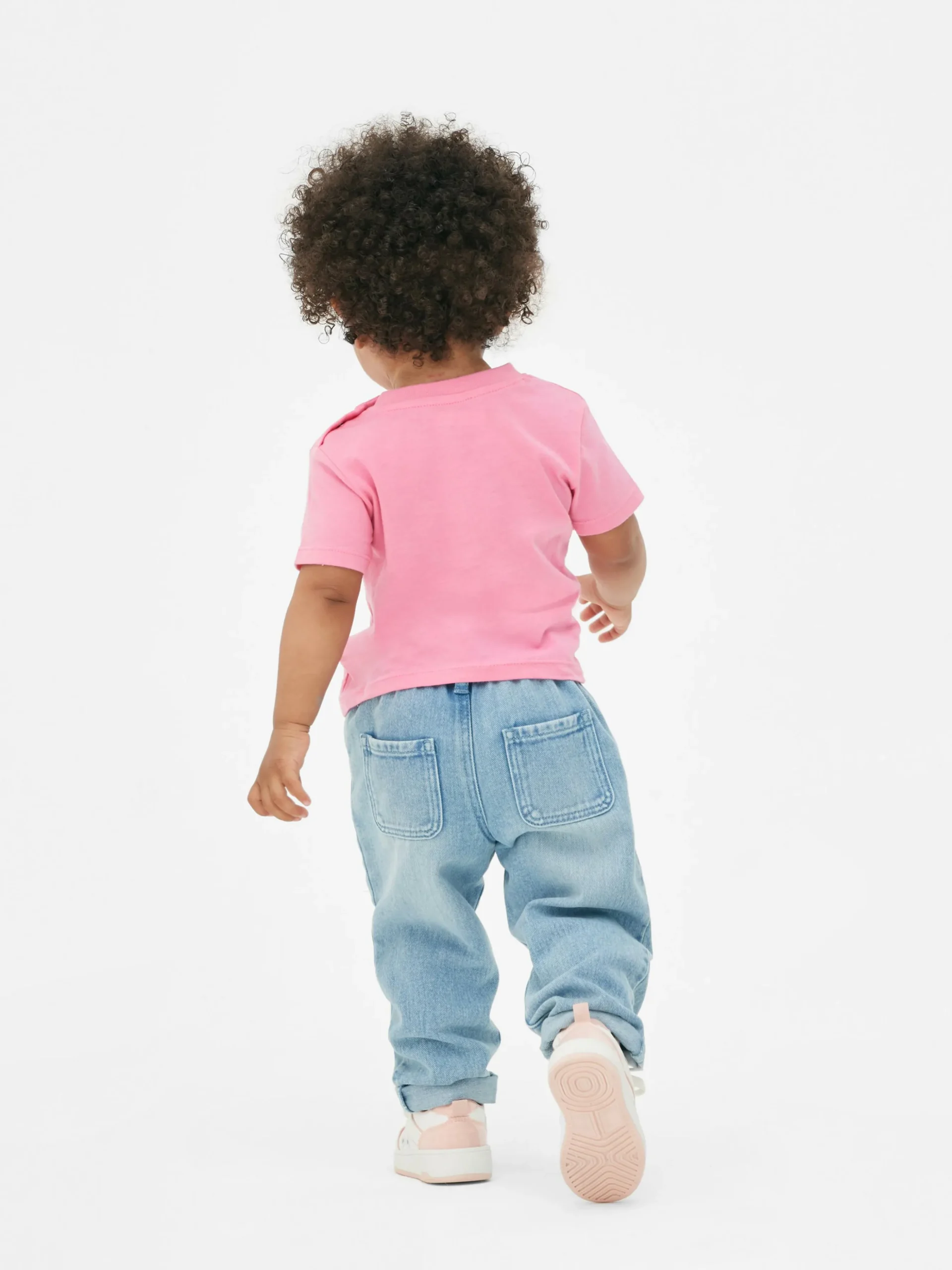 Pantalones Vaqueros Con Corazones Bordados