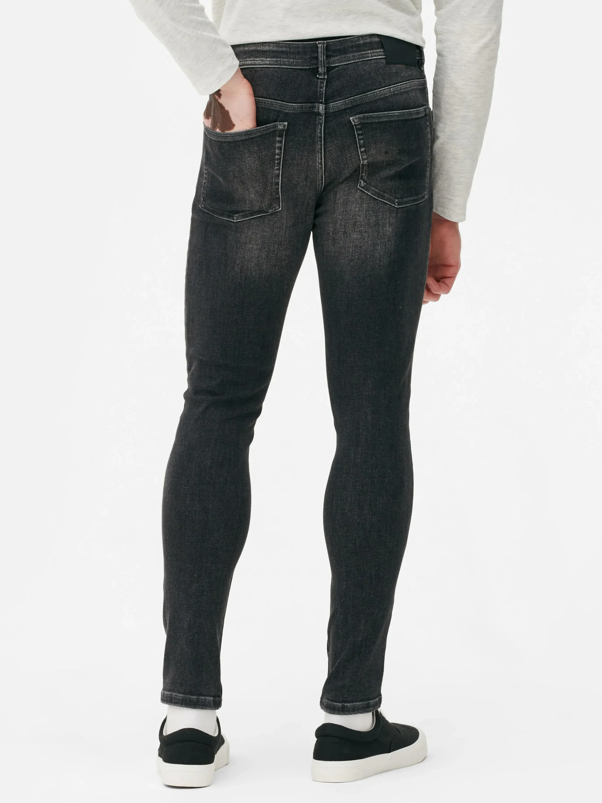 Pantalones Vaqueros De Corte Pitillo