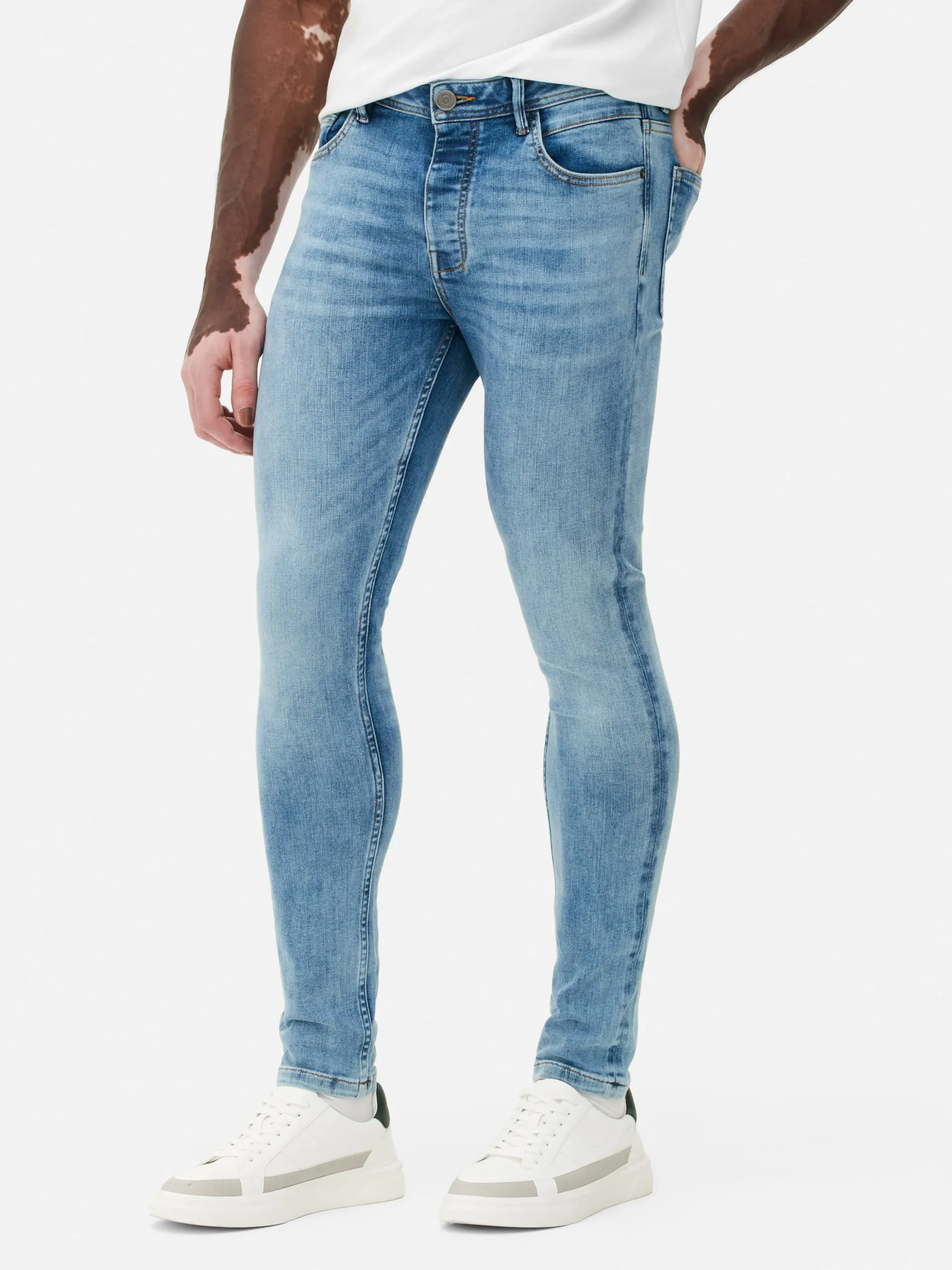 Pantalones Vaqueros De Corte Pitillo