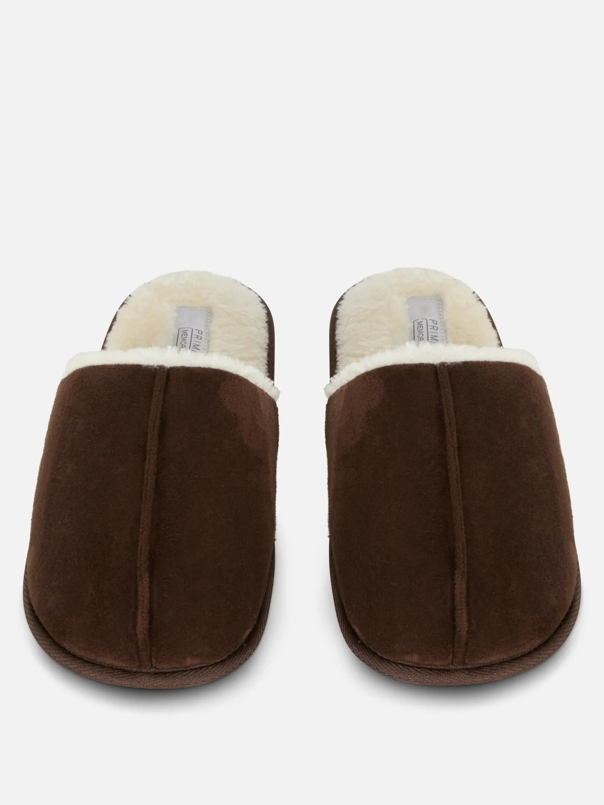 Pantuflas Con Costura Central