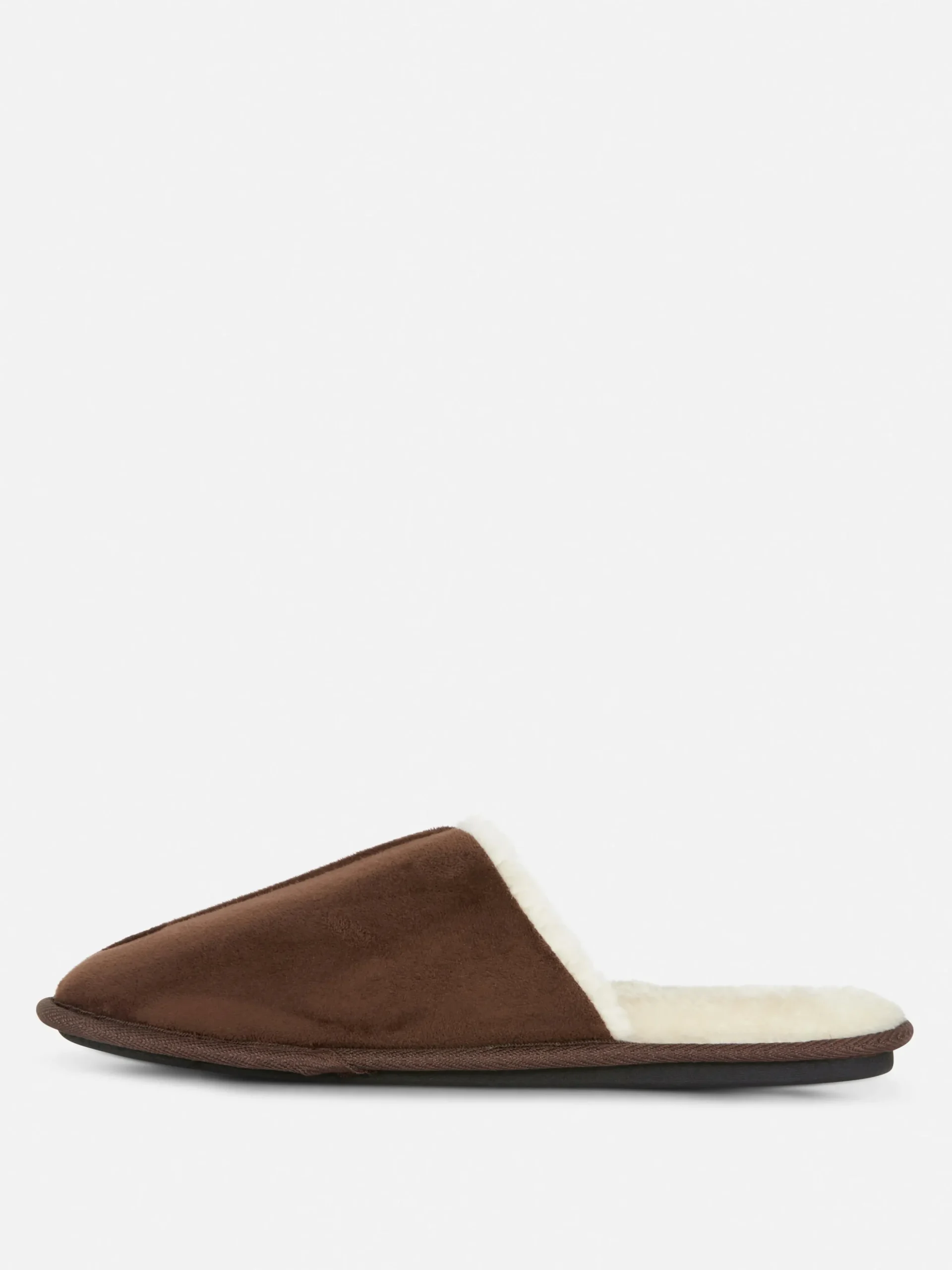 Pantuflas Con Costura Central
