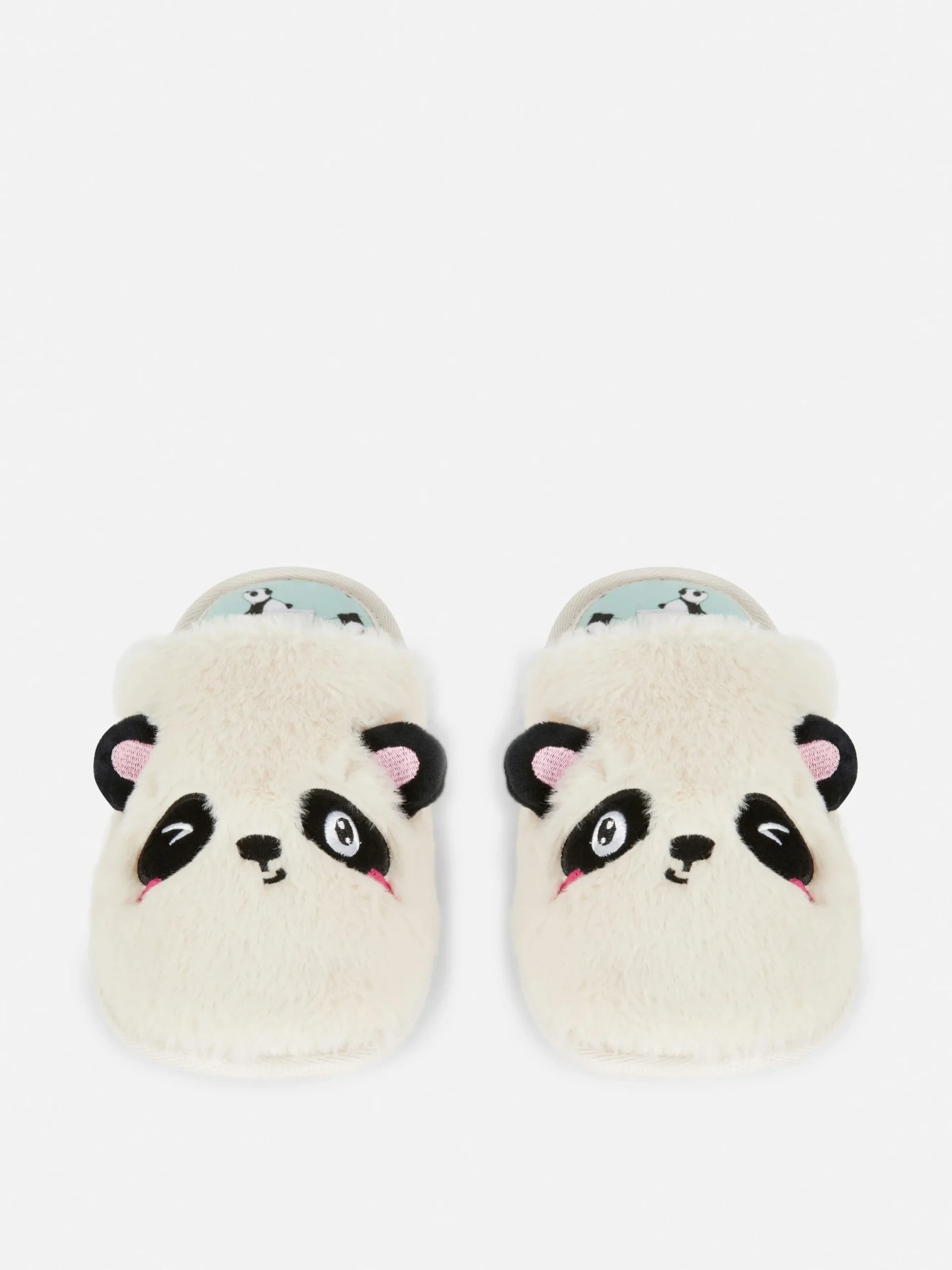 Pantuflas Con Diseño De Panda En 3D