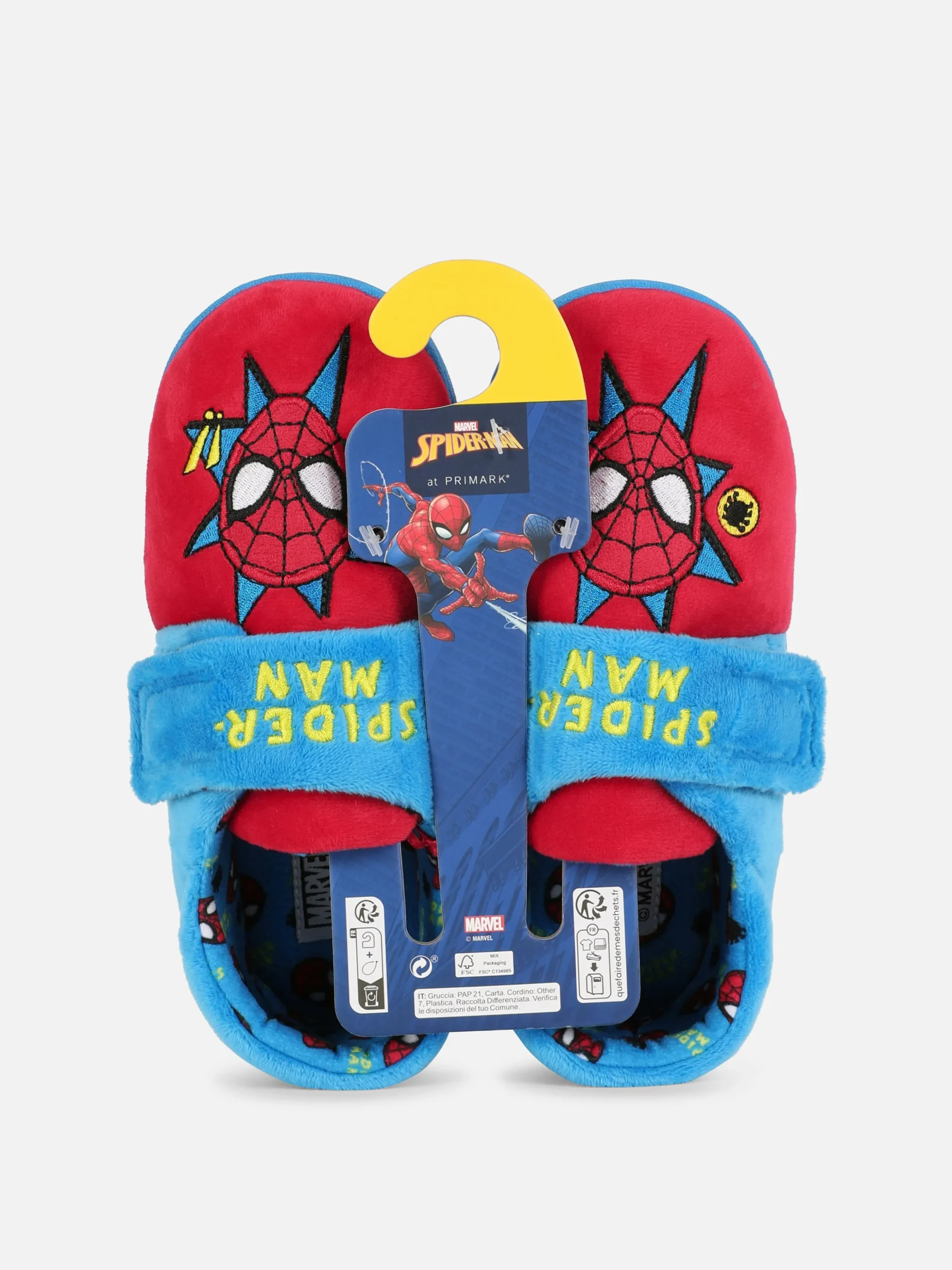 Pantuflas Con Suela Rígida De Spider-Man De Marvel