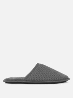 Pantuflas Con Textura Gofrada