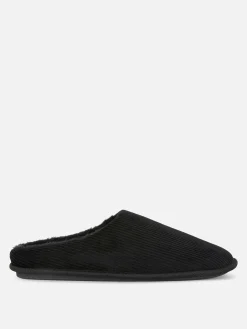 Pantuflas De Pana Destalonadas
