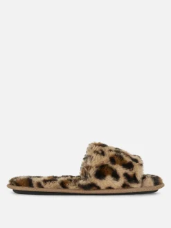 Pantuflas De Pelo Sintético