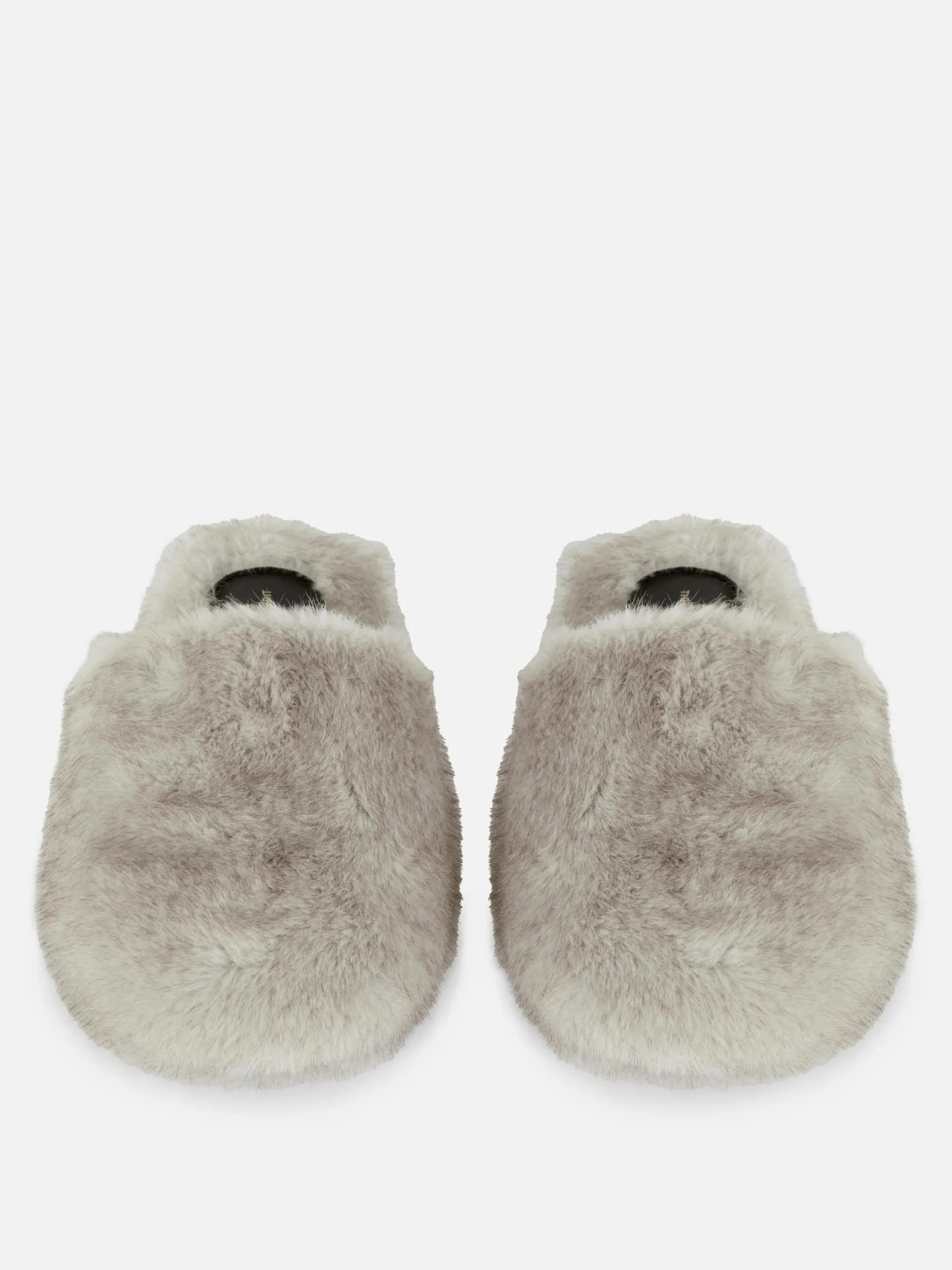 Pantuflas Destalonadas De Pelo De The Edit