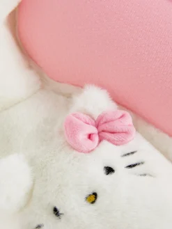 Pantuflas Tipo Patuco De Felpa De Hello Kitty