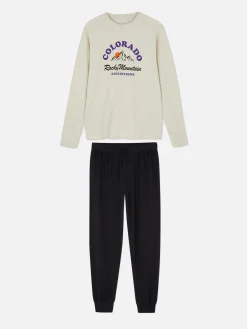 Pijama Con Estampado «Places Of The World»