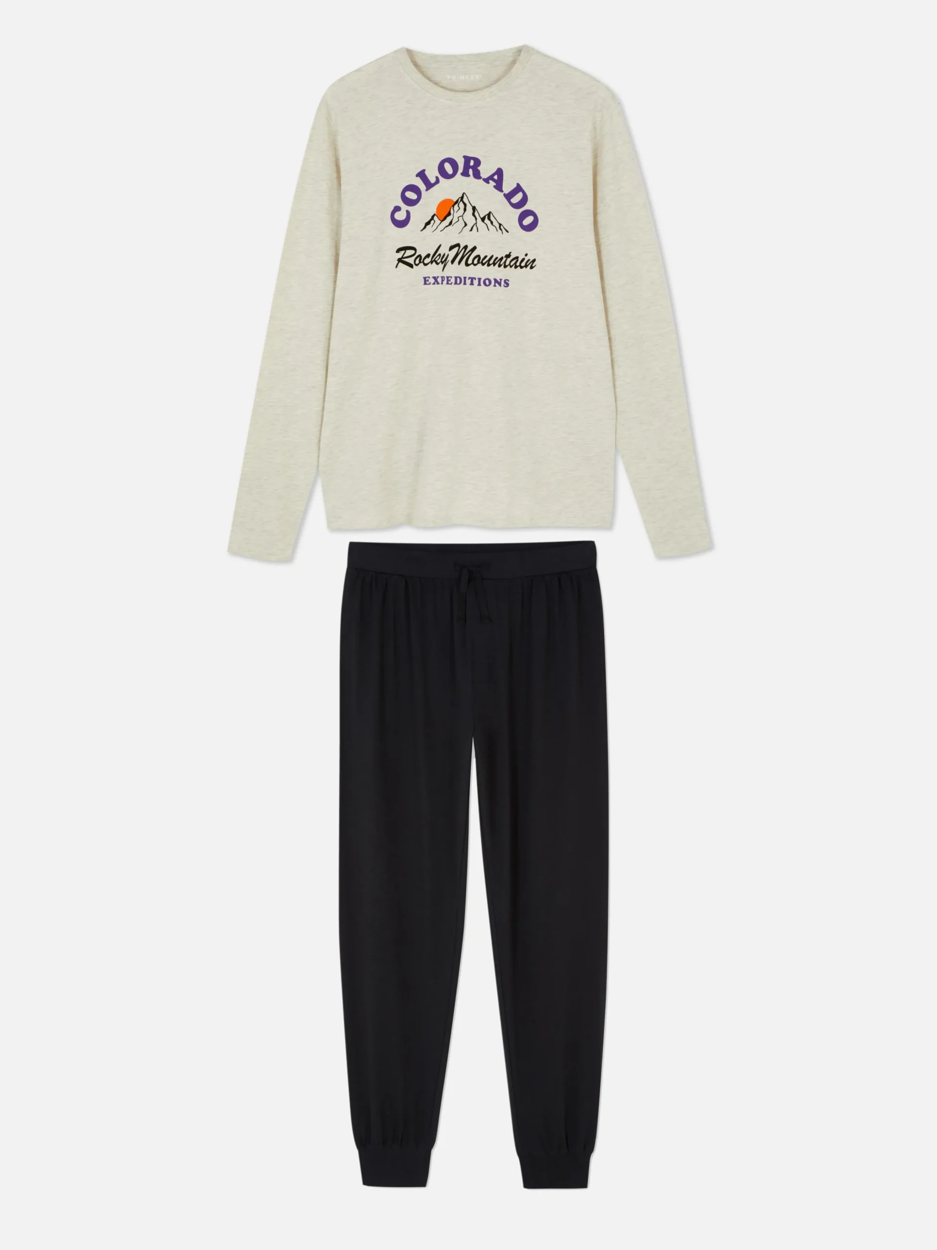 Pijama Con Estampado «Places Of The World»