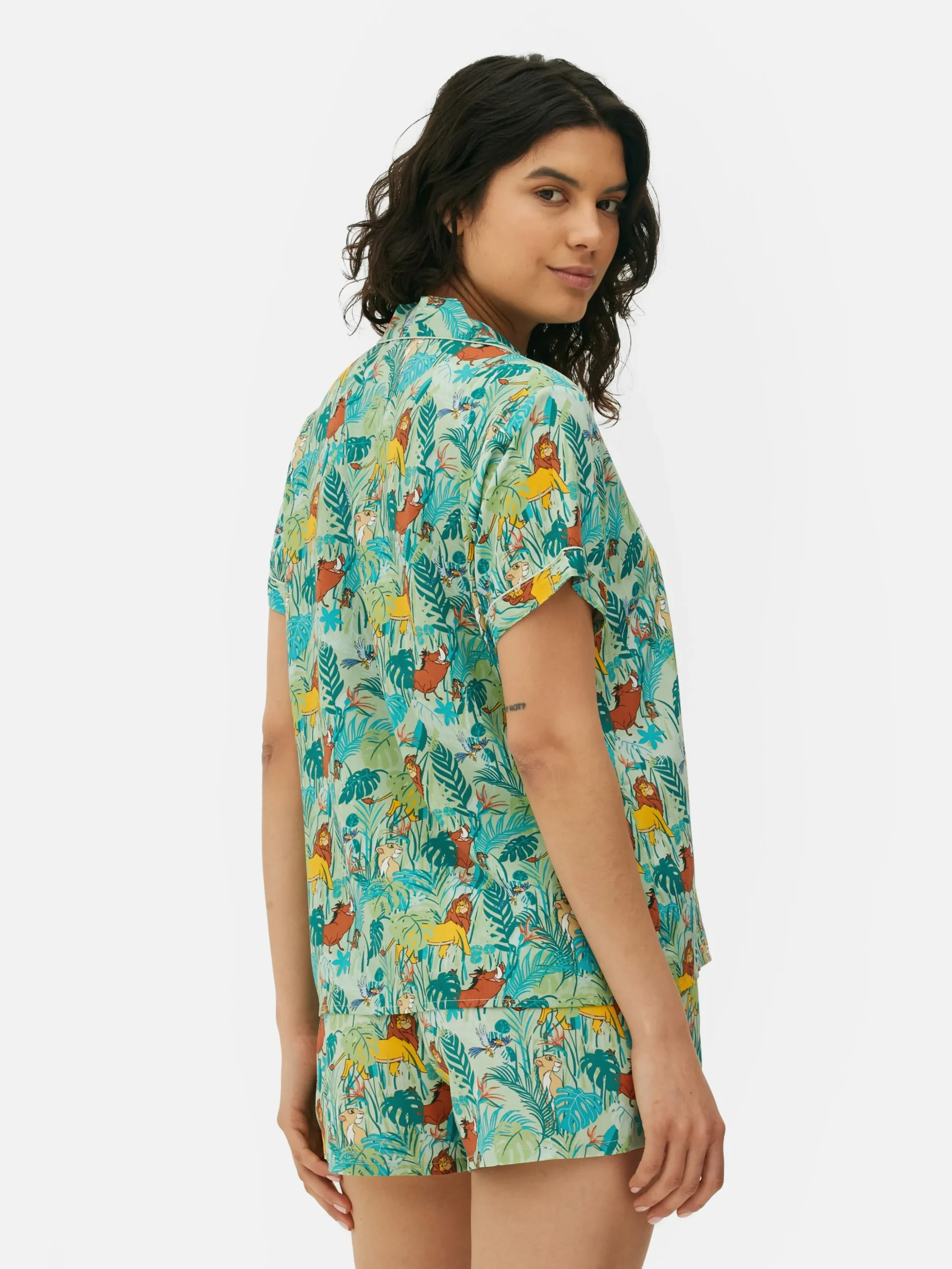 Pijama Corto De Punto De El Rey León De Disney