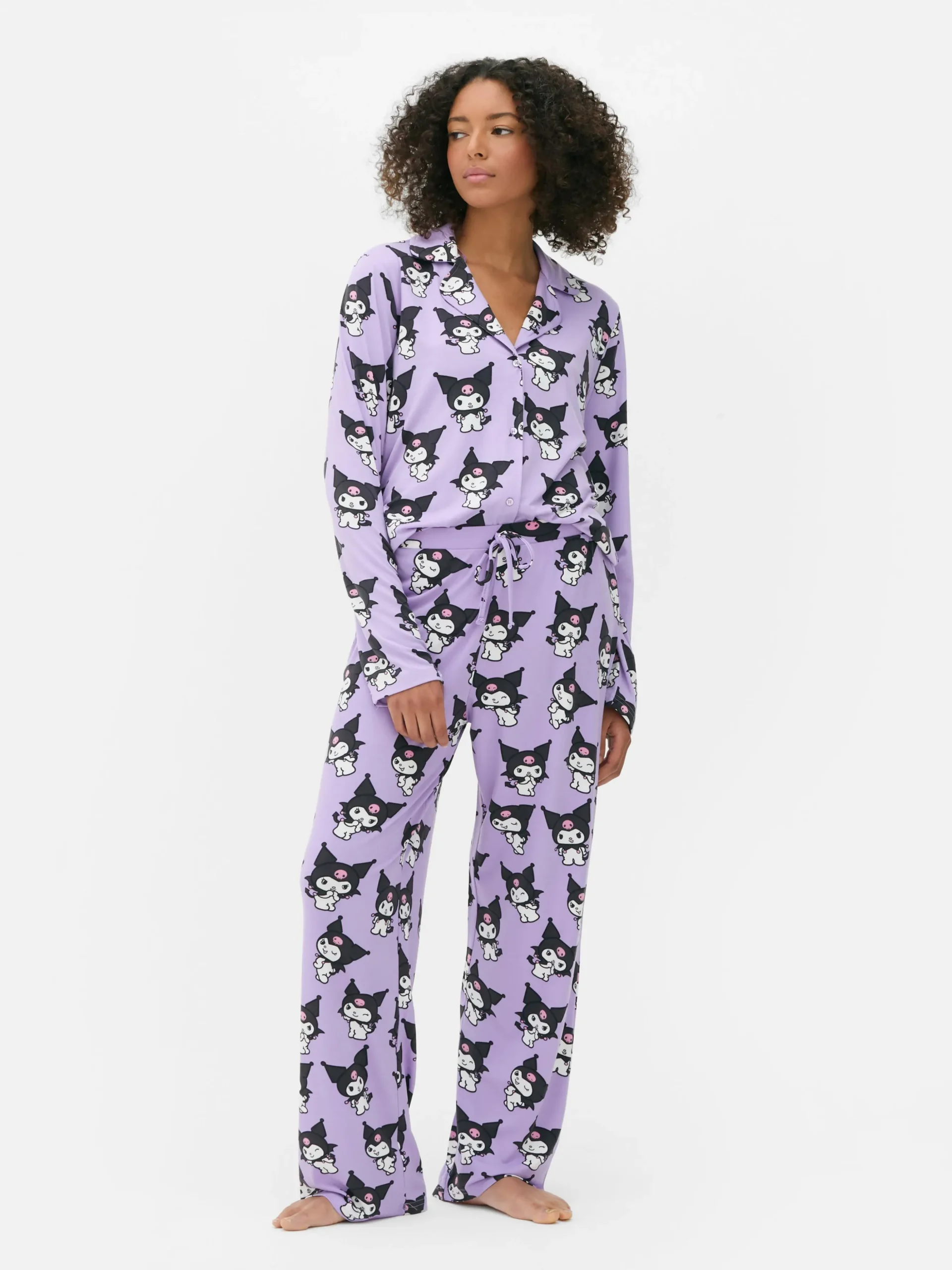 Pijama De Corte Boyfriend De Kuromi