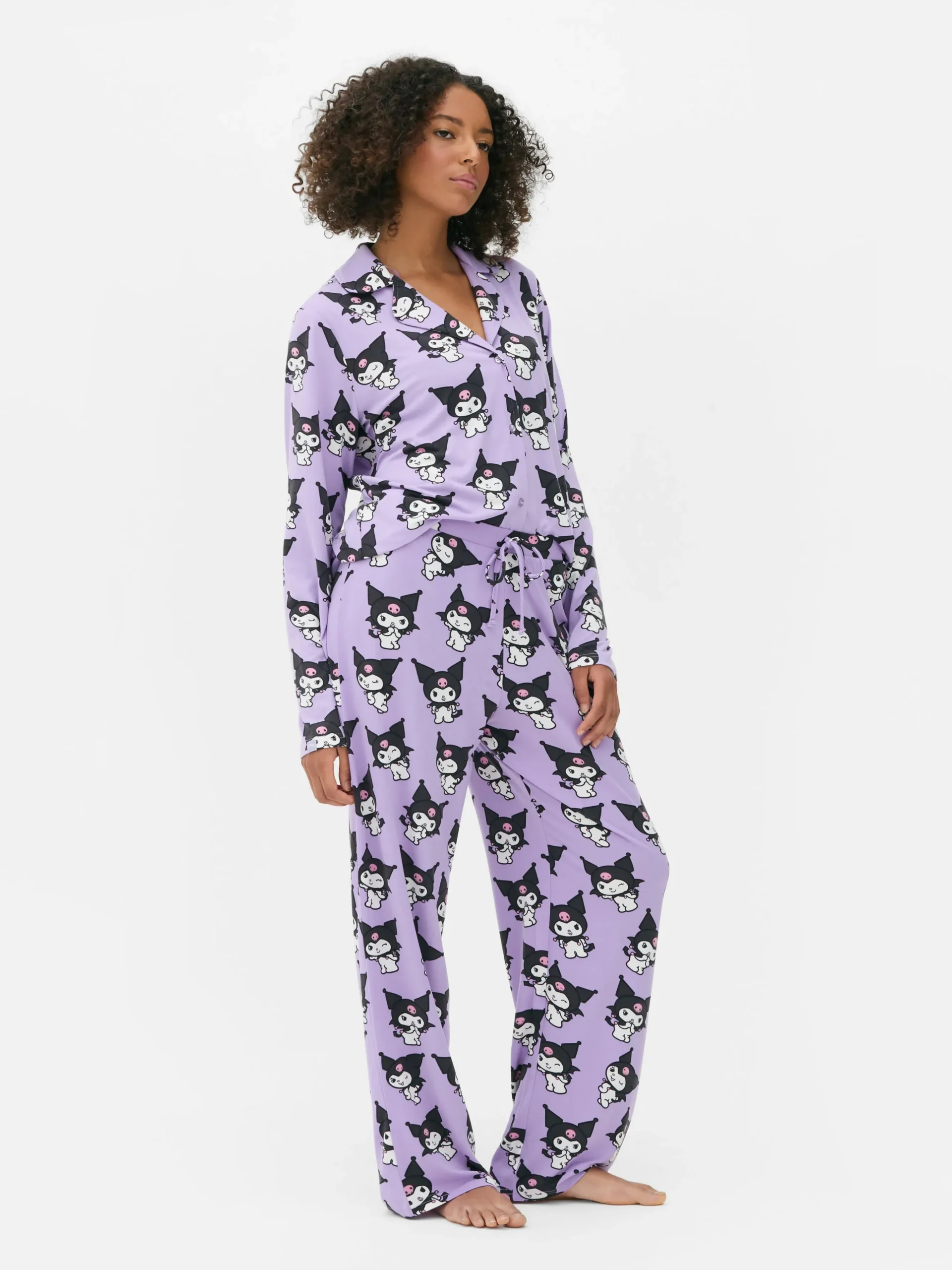 Pijama De Corte Boyfriend De Kuromi