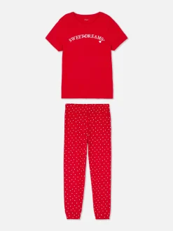 Pijama De Manga Corta Para Combinar