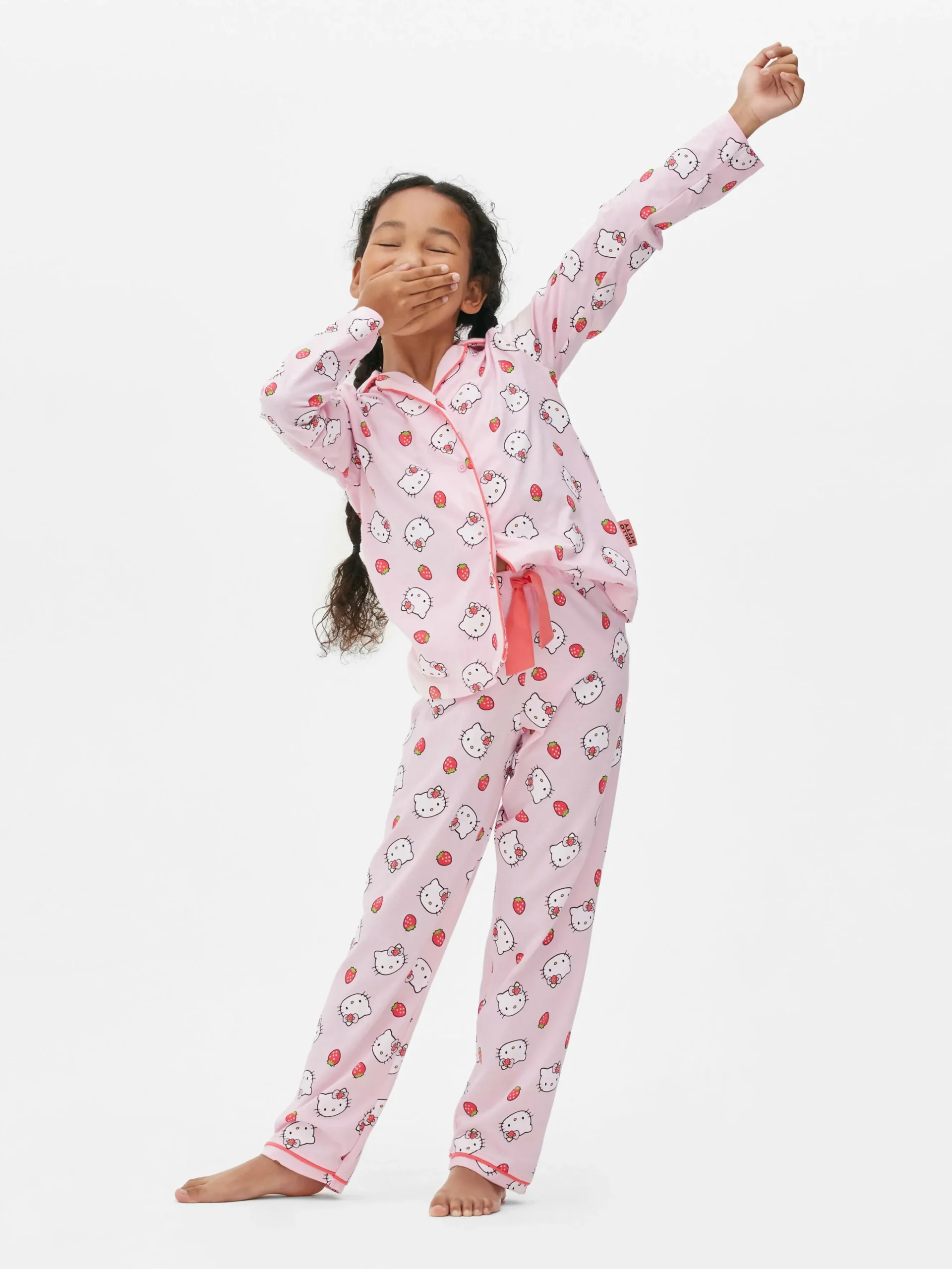 Pijama De Manga Larga De Hello Kitty