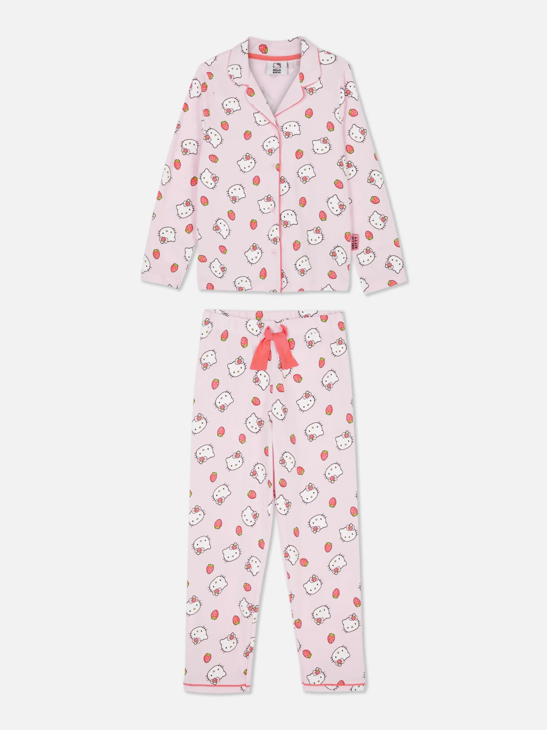 Pijama De Manga Larga De Hello Kitty