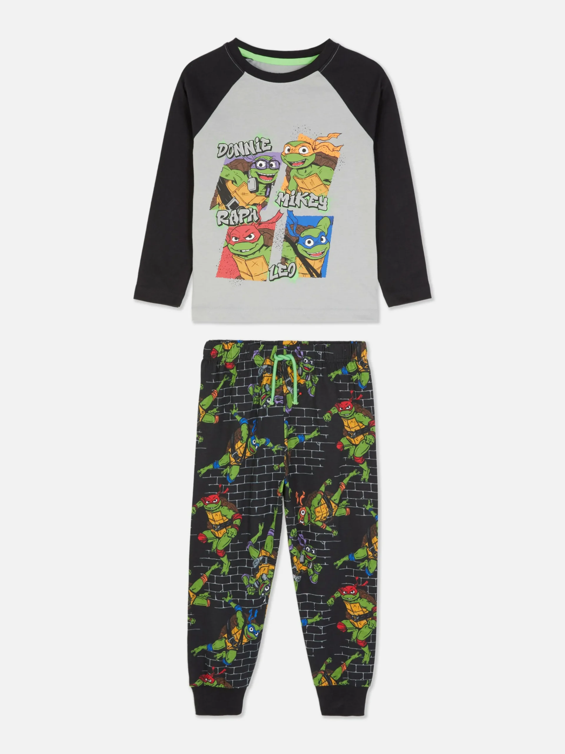 Pijama Largo De Las Tortugas Ninja