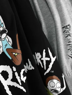 Pijama Largo De Rick Y Morty
