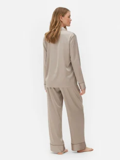 Pijama Largo De Satén