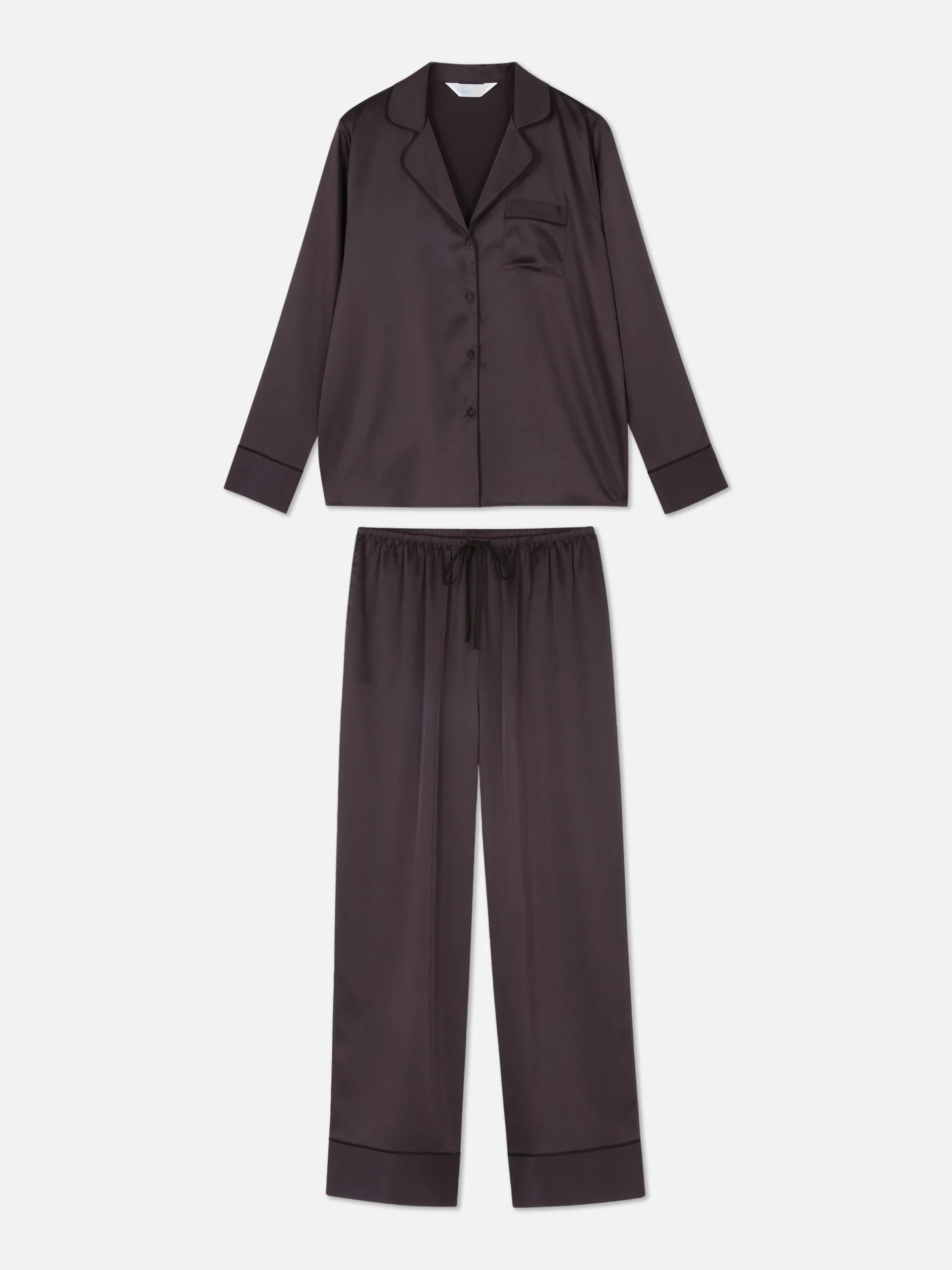 Pijama Largo De Satén