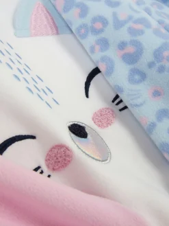 Pijama Polar Con Gato