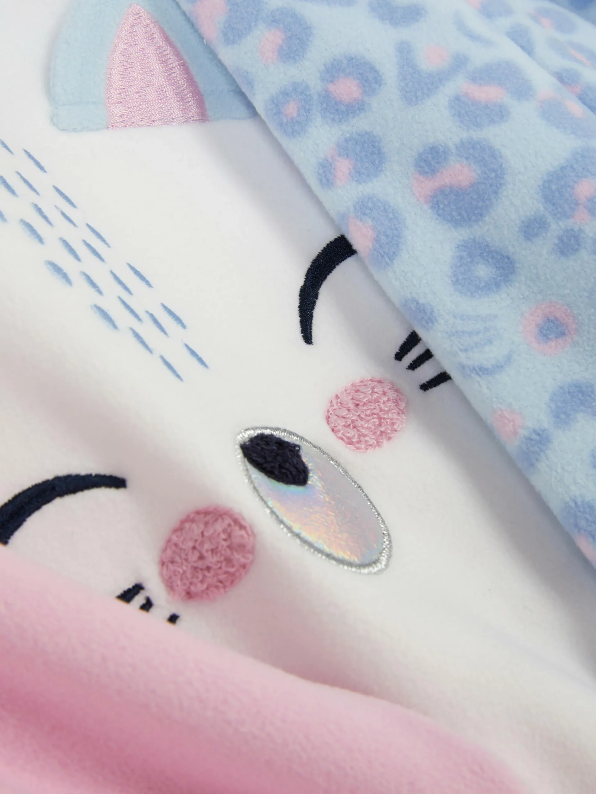 Pijama Polar Con Gato