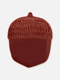 Plato Auxiliar Con Forma De Bellota