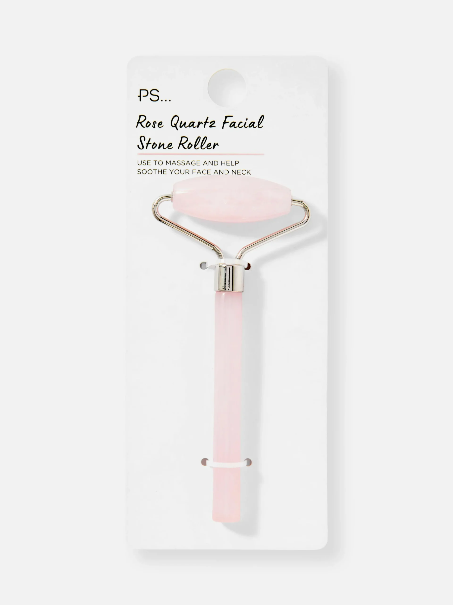 PS... Rodillo Facial De Piedra De Cuarzo Rosa