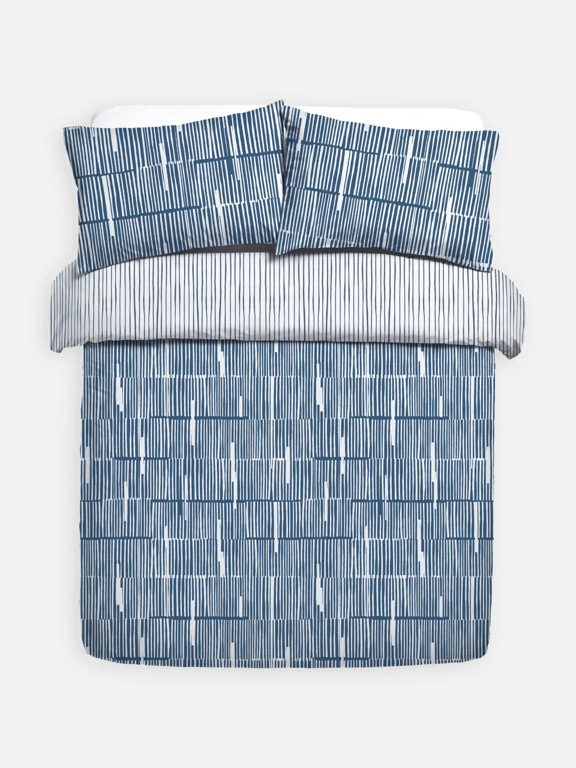 Set De Funda Nórdica Reversible Para Cama Doble