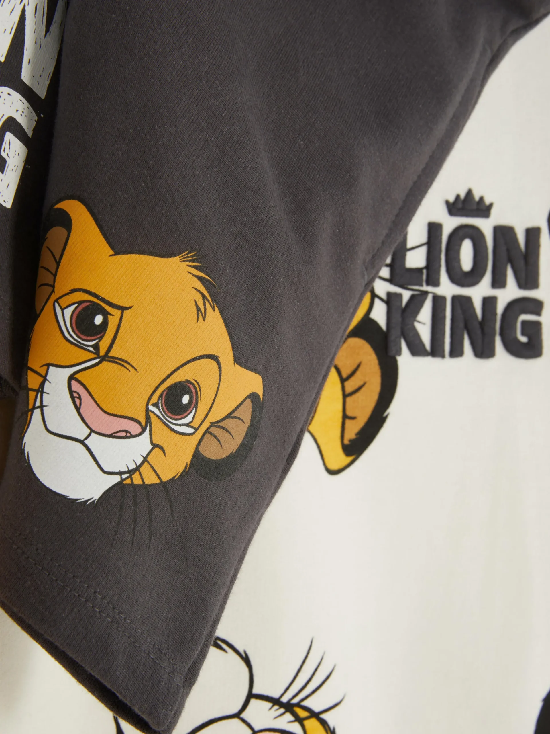 Set De Sudadera Y Pantalones Cortos A Juego De Simba