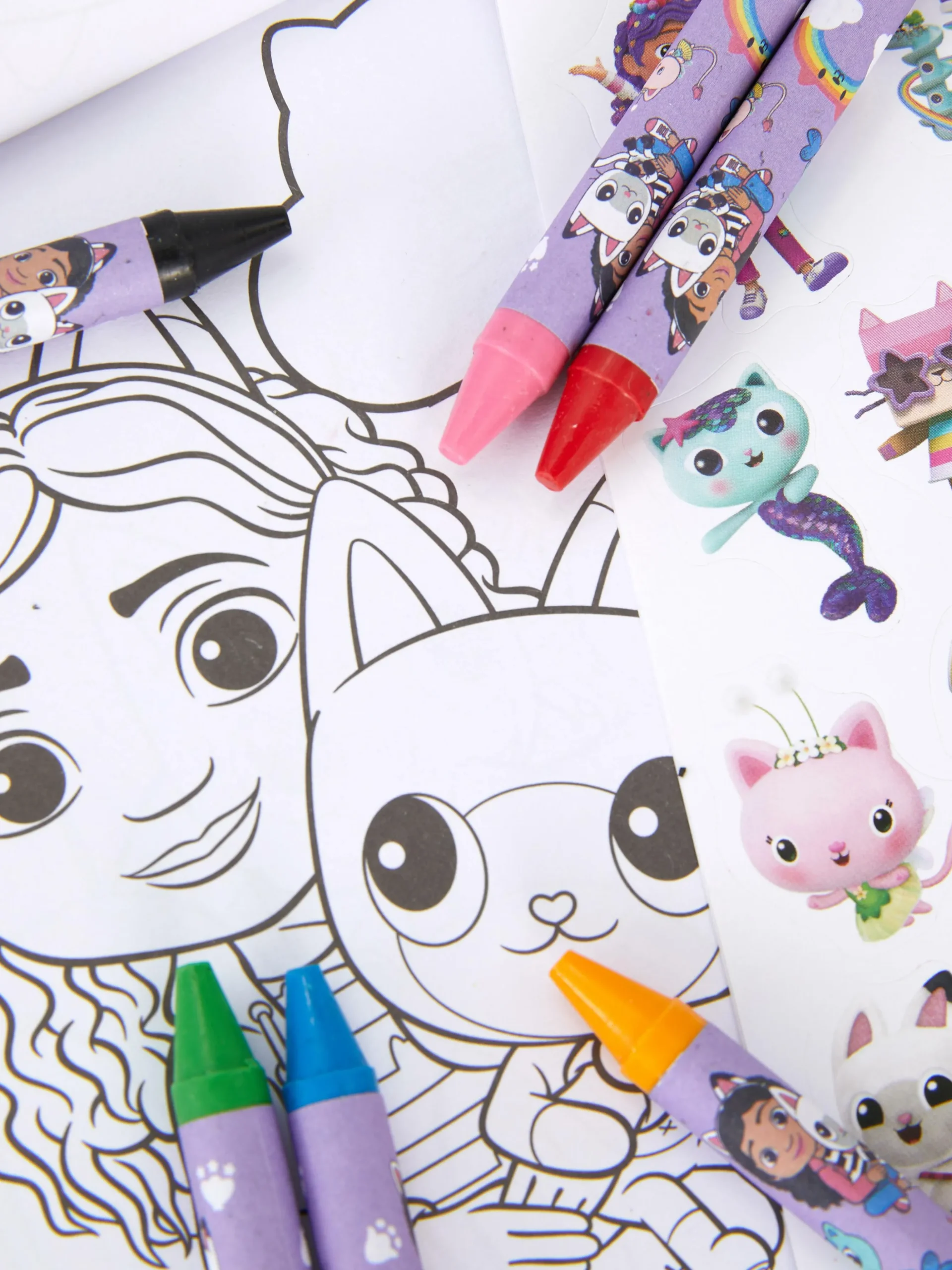 Set Para Colorear De La Casa De Muñecas De Gabby