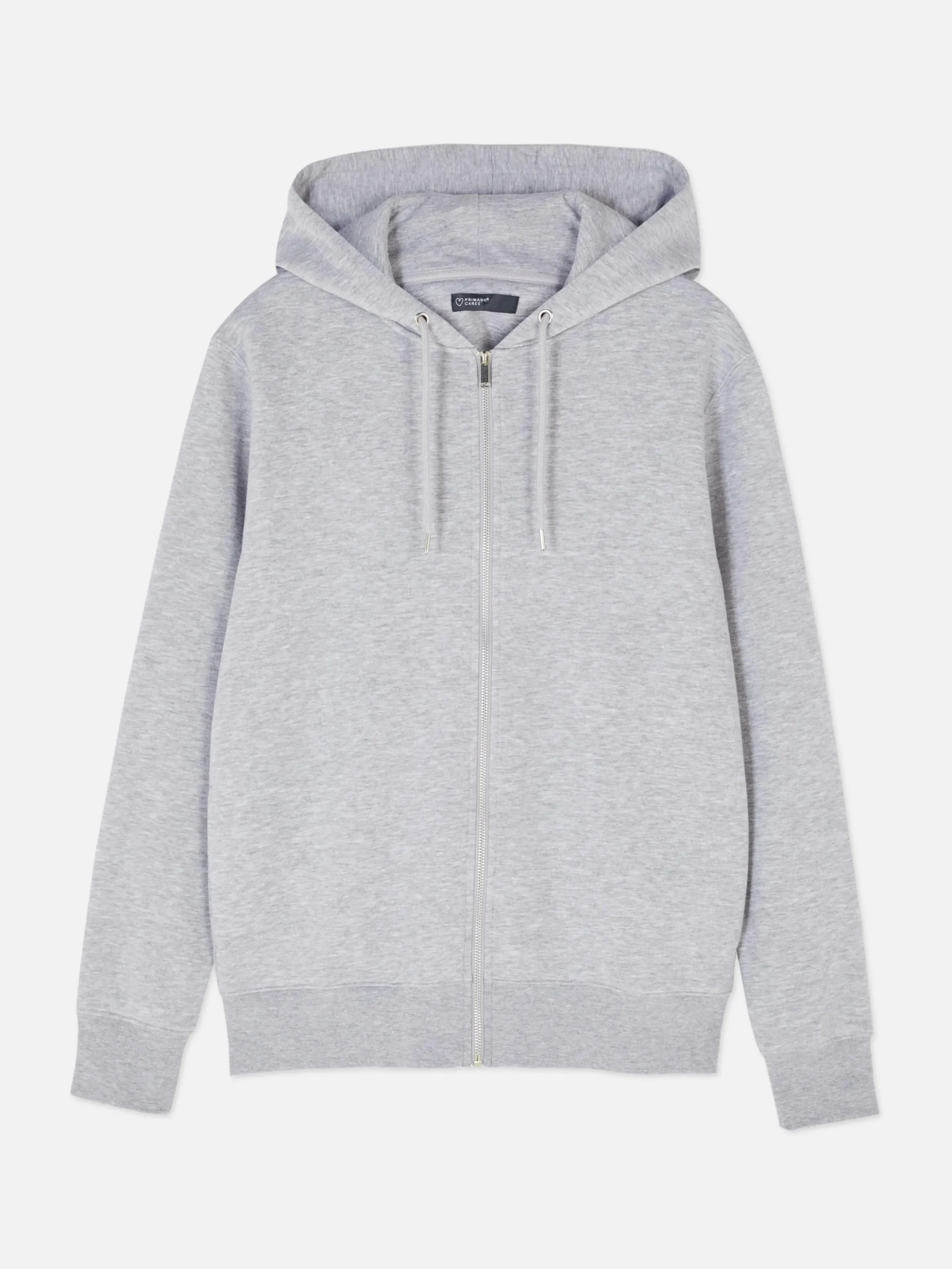 Sudadera Básica Con Capucha Y Cremallera