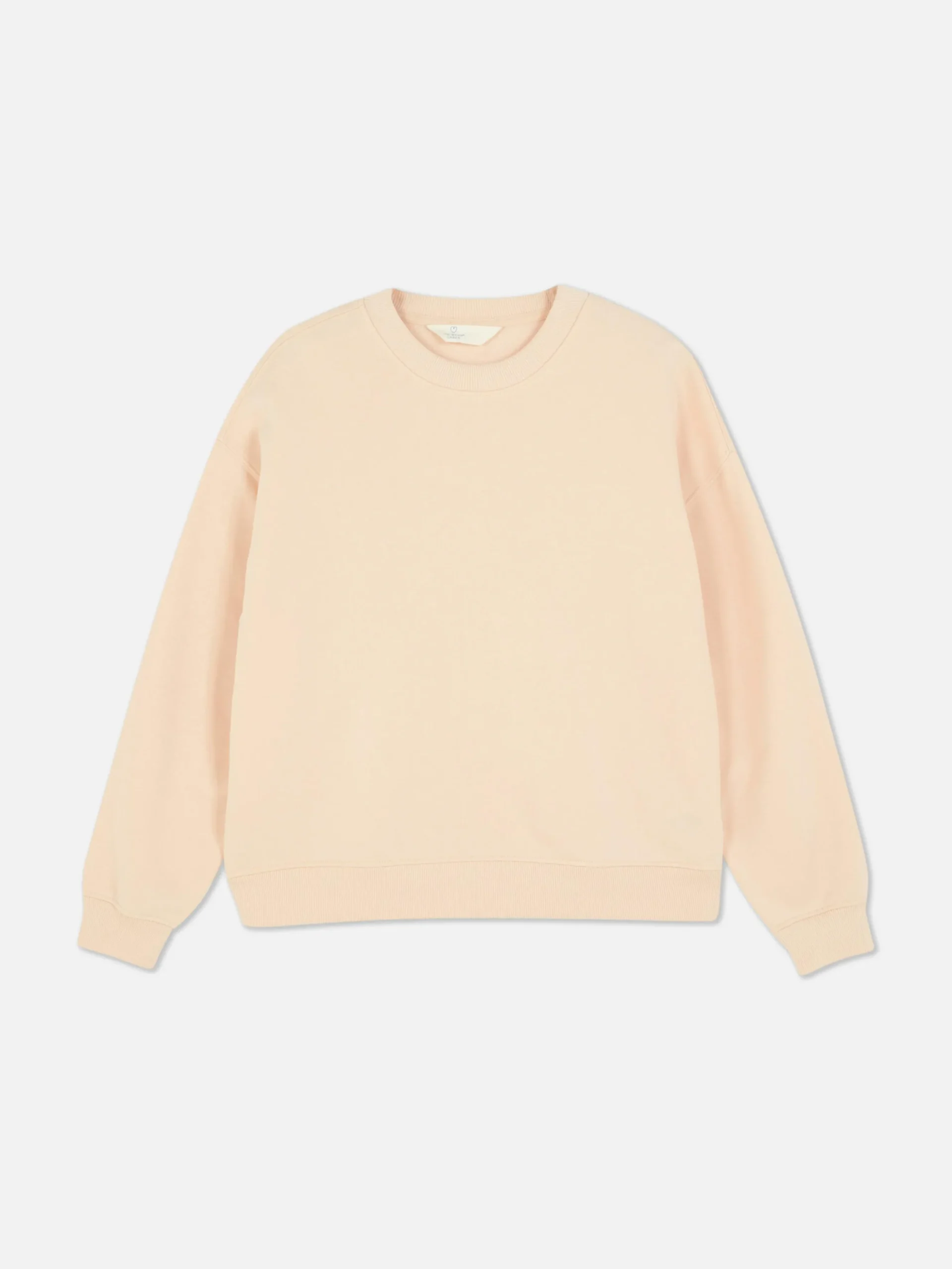 Sudadera Básica De Cuello Redondo
