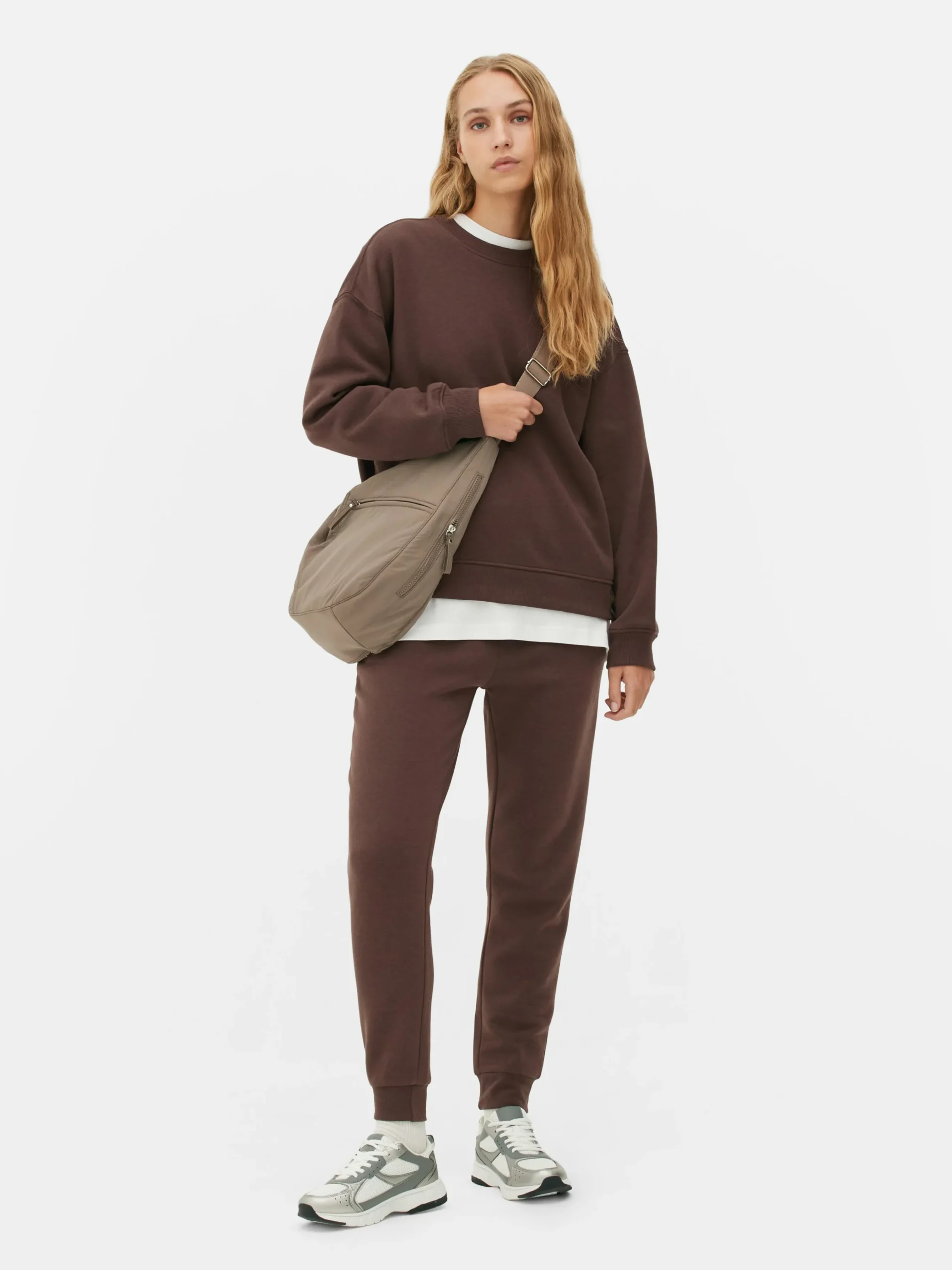 Sudadera Básica De Cuello Redondo