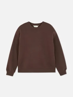 Sudadera Básica De Cuello Redondo
