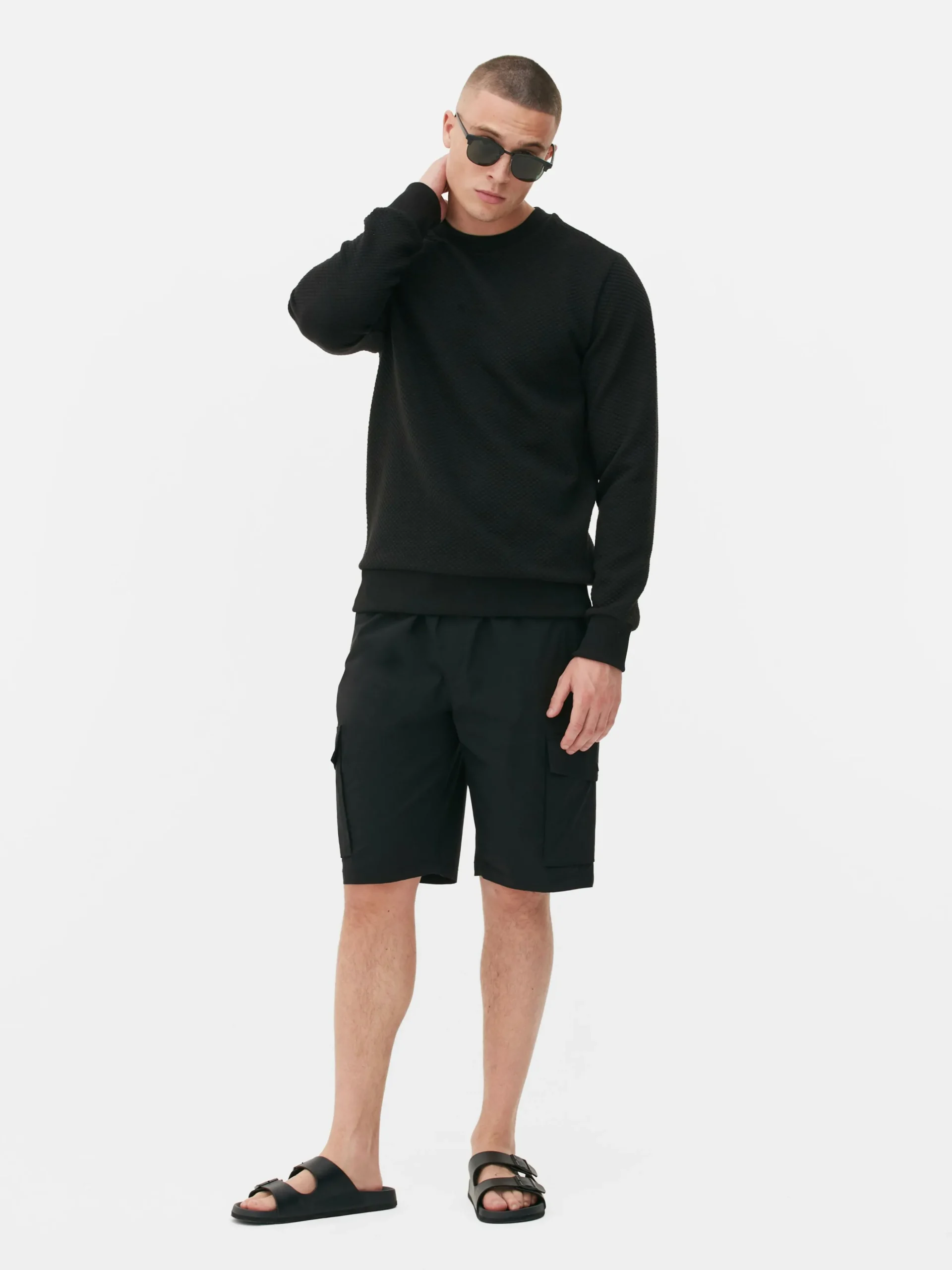 Sudadera Con Acolchado De Rombos