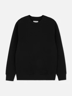 Sudadera Con Acolchado De Rombos