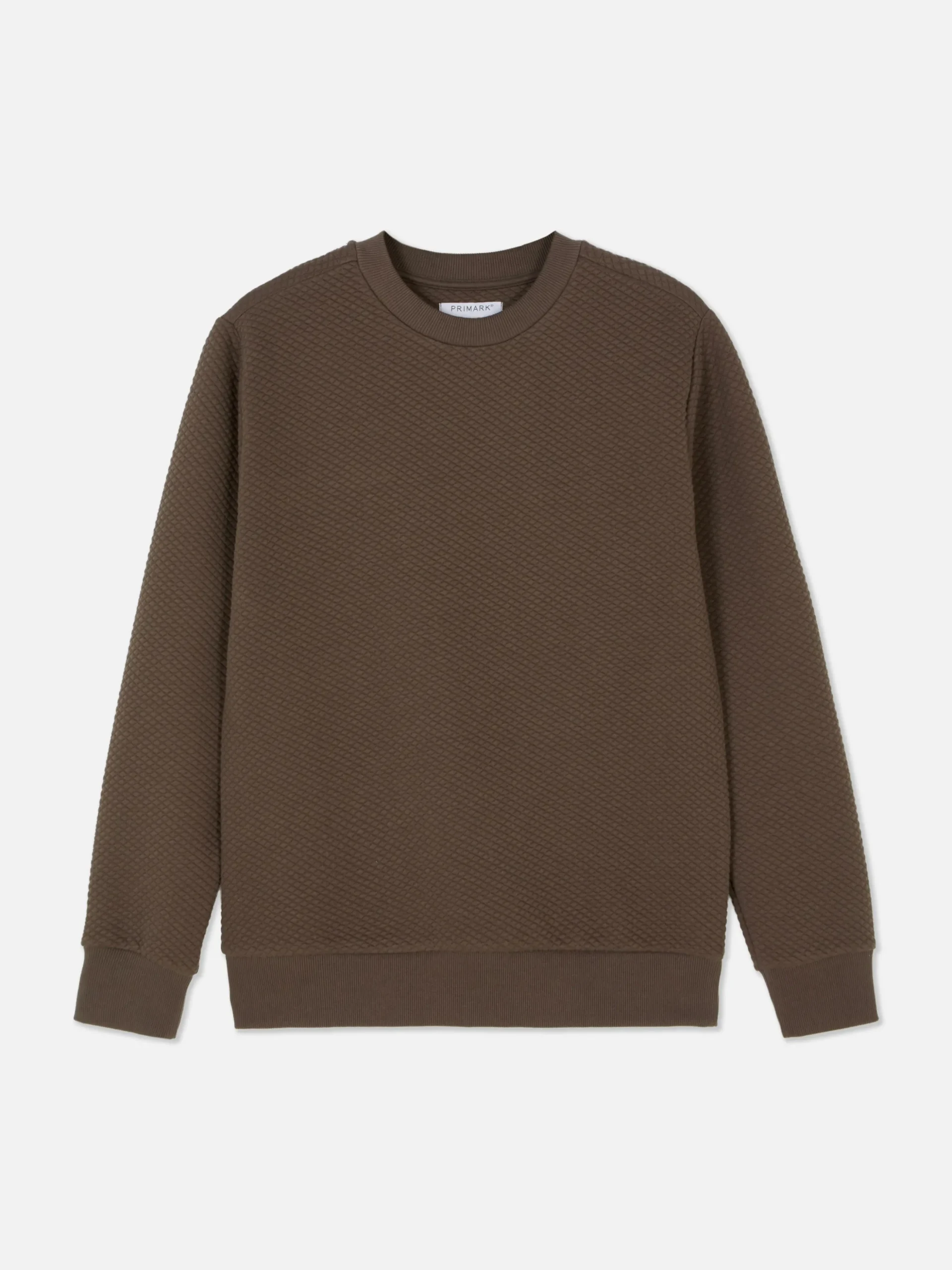 Sudadera Con Acolchado De Rombos