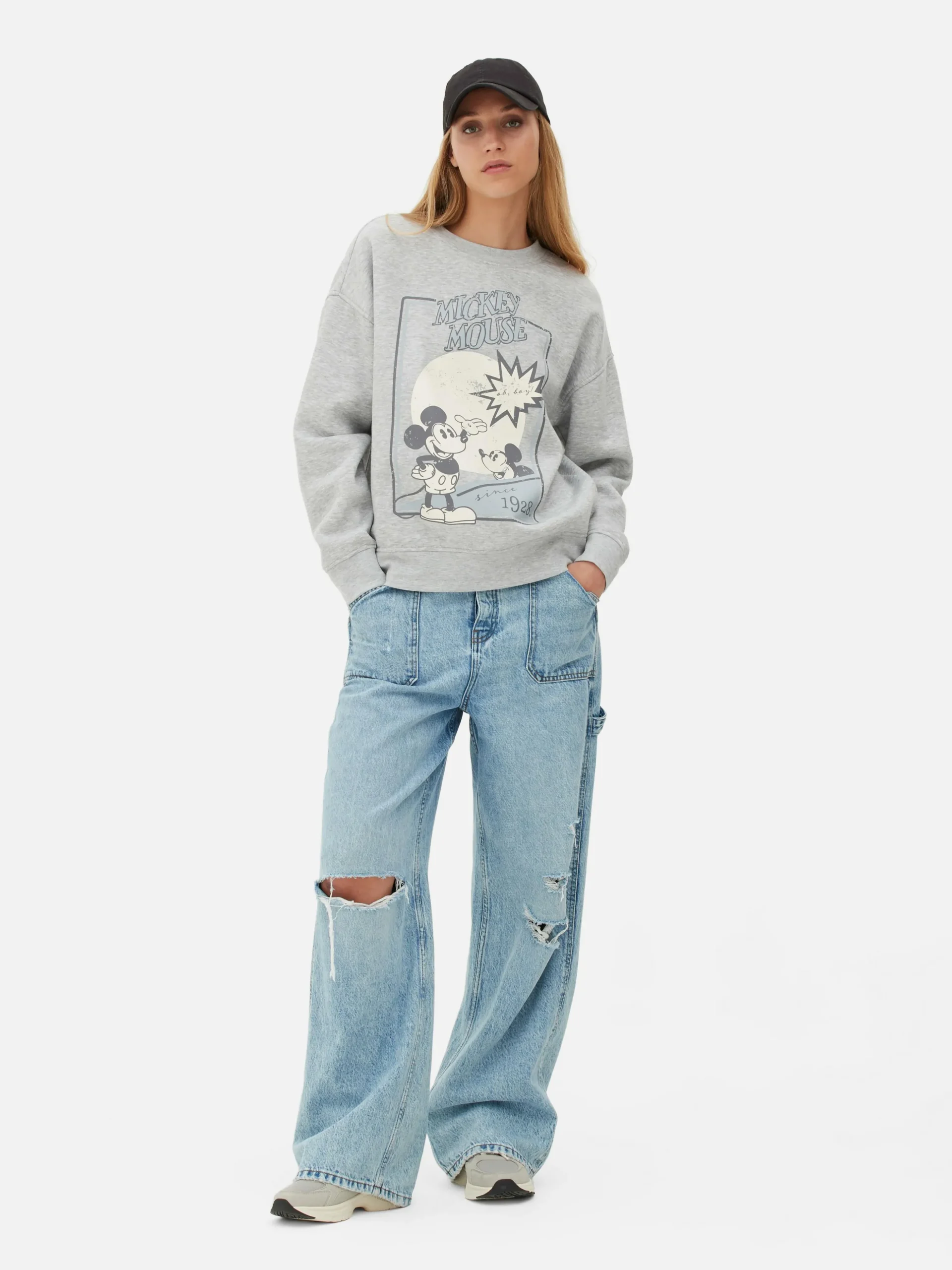 Sudadera Con Boceto De Mickey Mouse De Disney