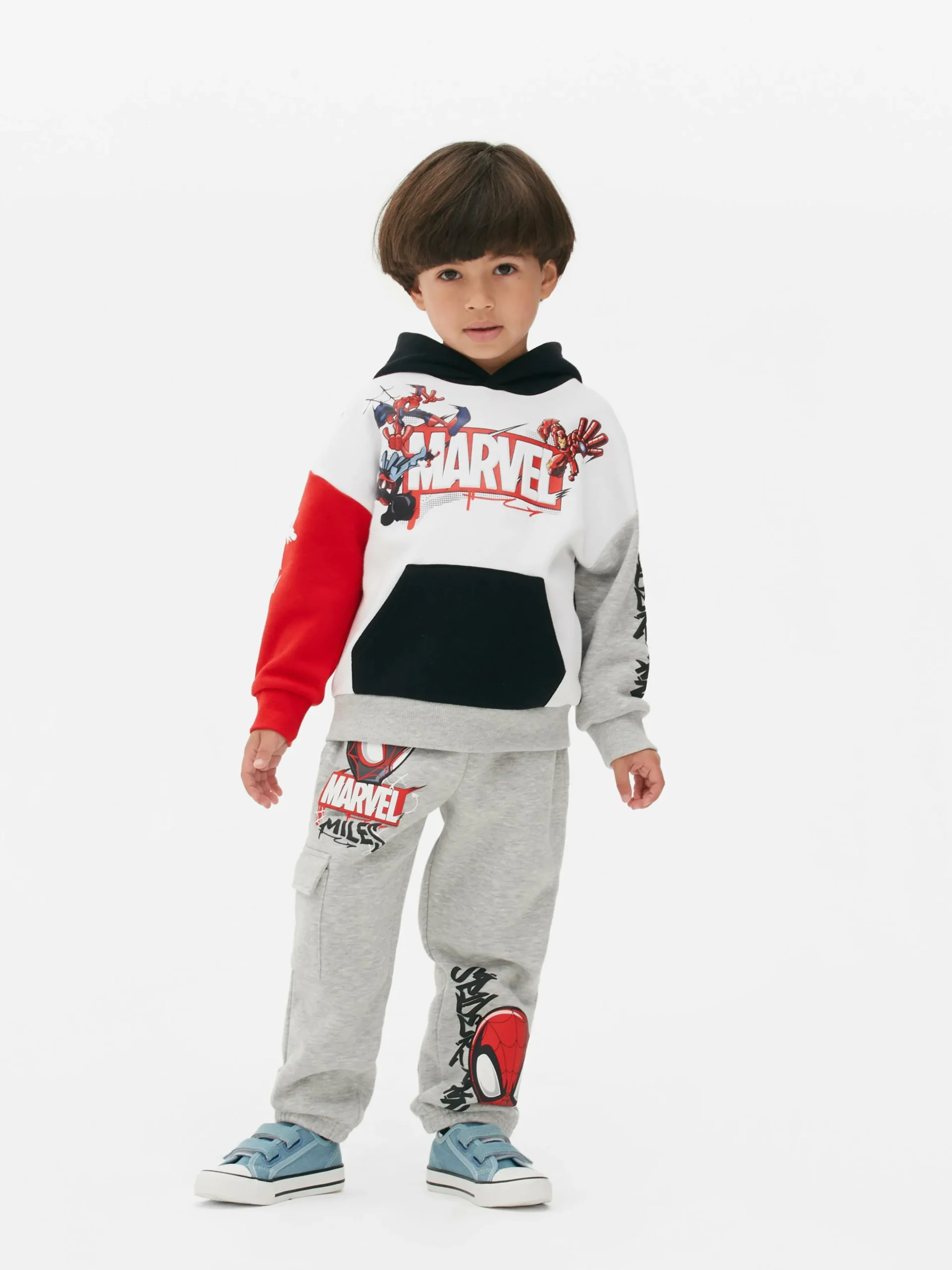 Sudadera Con Capucha Bicolor De Los Vengadores